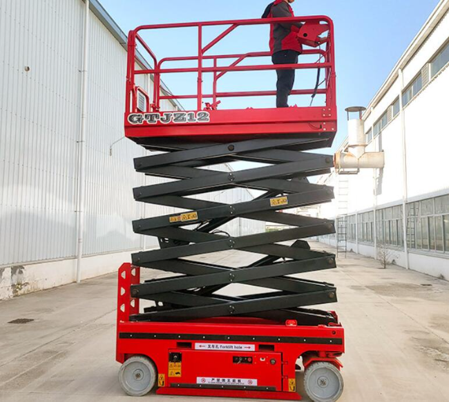 普兰自行走移动式升降机